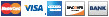PayPal accepts all major credit cards and bank cards